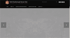 Desktop Screenshot of northscarboroughsoccer.com